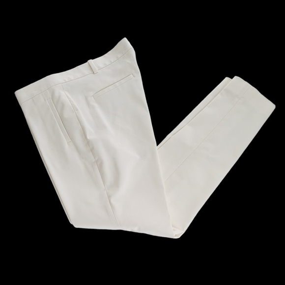 Joseph Mid-Rise Straight-Leg Cady Pants - Picture 11 of 13